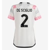 Camisa de time de futebol Juventus Mattia De Sciglio #2 Replicas 2º Equipamento Feminina 2023-24 Manga Curta